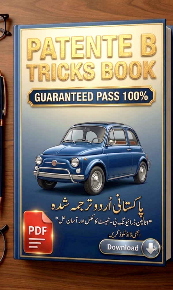 Patente B Theory Exam 2026 - Ultimate Vero/Falso Tricks (Urdu/Italian Guide)